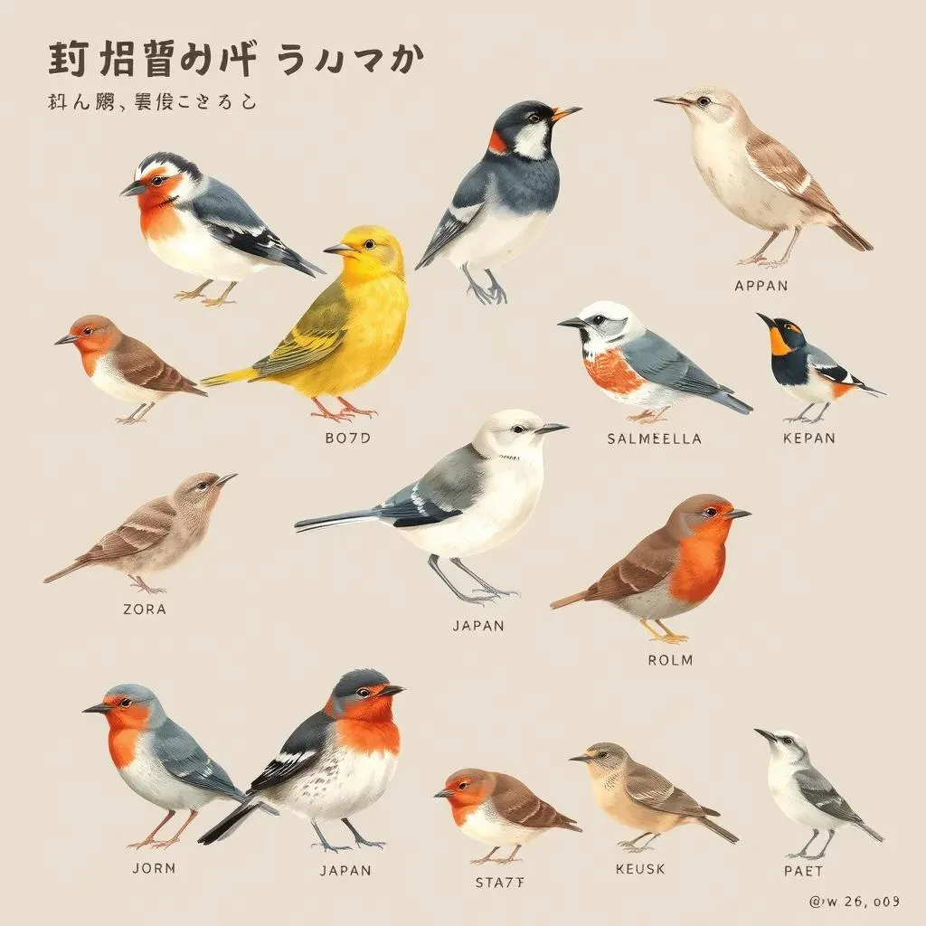  鳥の病気の地域別の特徴: 東日本の鳥類