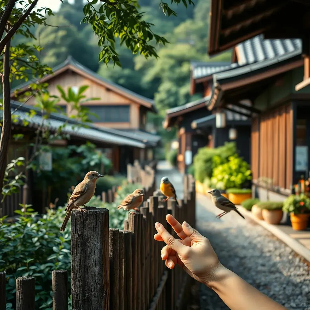 岐阜県で鳥の餌付けと一緒に楽しむ観光スポット