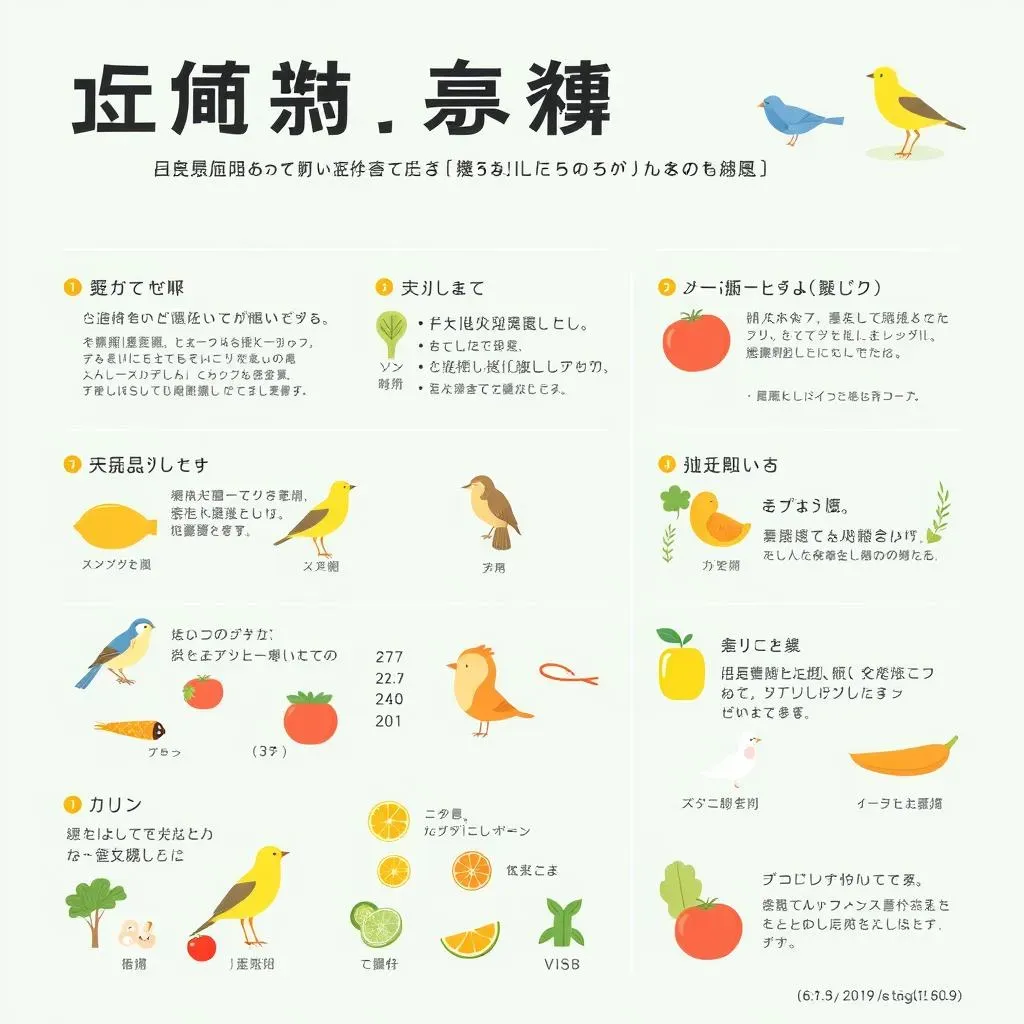 飼鳥の健康管理と予防策