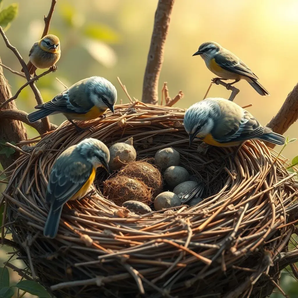 鳥の巣作りのプロセスとその意味